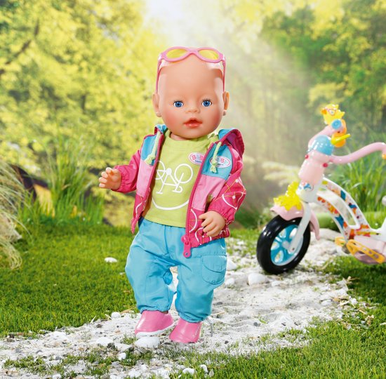 F69 Baby pop met fiets – De Speelboeg